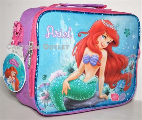 ariel metal lunch box|disney channel lunchbox.